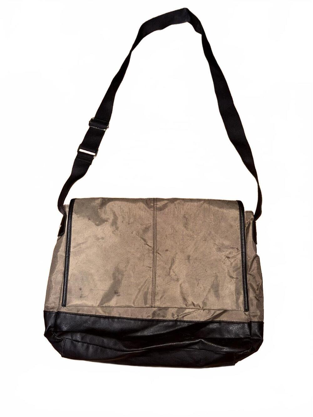 Vintage Calvin Klein Beige Messenger Bag